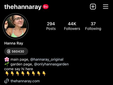 Hanna Ray (@thehannaray) • Instagram photos and videos